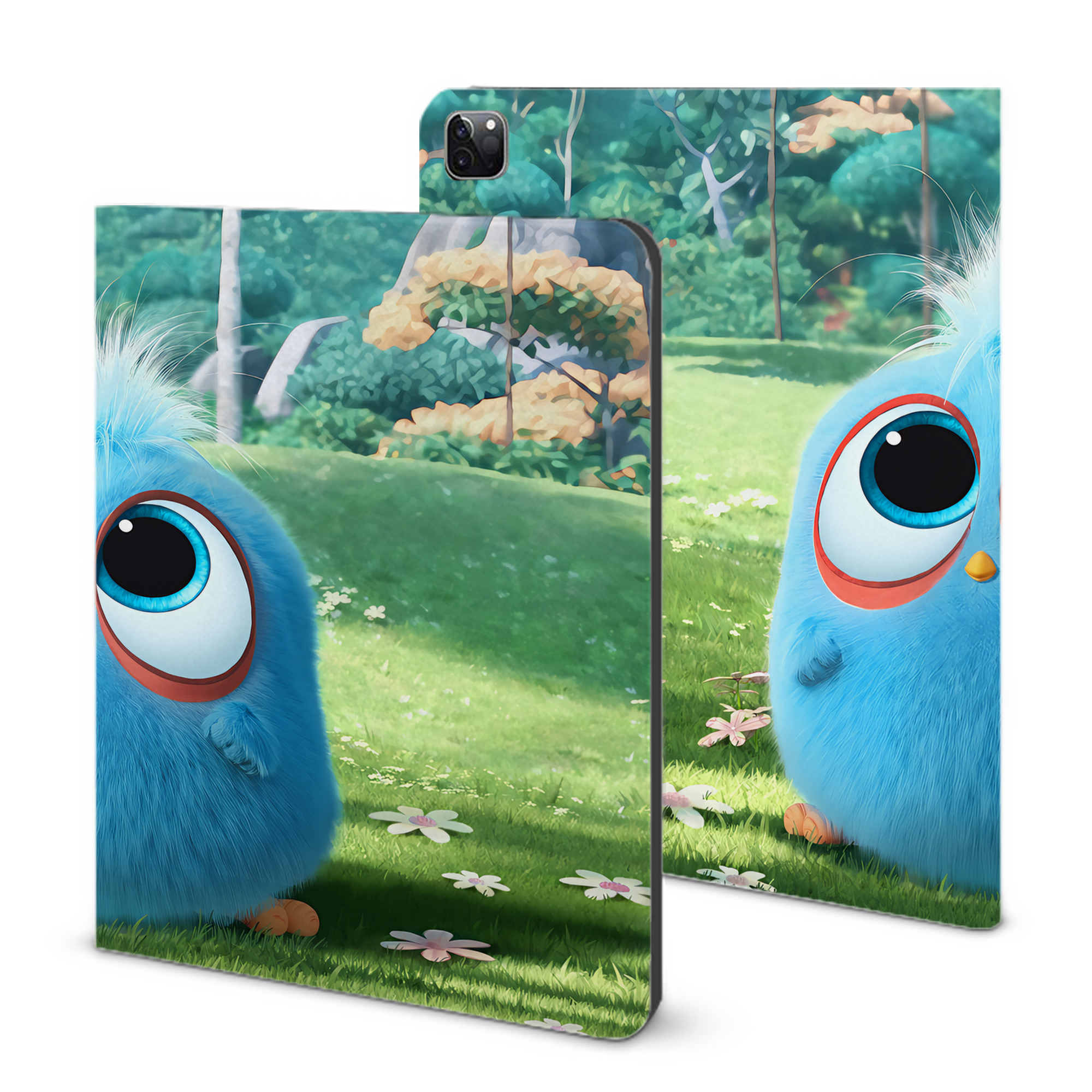 （画像用） Angry Birds アングリーバード IPad ケース ブック型 PUレザー TPU 耐衝撃 軽量 薄型 ペン収納なし 全面保護 IPad 各モデル対応